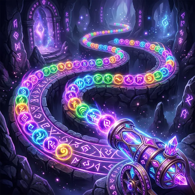 Rune Orbs — Marble Shooter Game